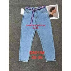 Dragon Мом джинси блакитного кольору Mom fit 30-36 8019