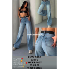 Envy Rose Wide leg джинси іржавого кольору широкі 25-27 5387-2