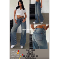 Envy Rose Wide leg джинси іржавого кольору широкі 25-30 5376-2