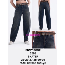 Envy Rose Скейтери джинси іржавого кольору Skater 25-30 5298