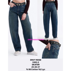Envy Rose Скейтери джинси іржавого кольору Skater 25-27 5303-2