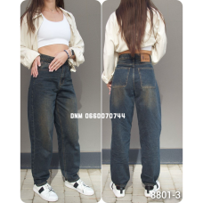Fashion Баггі джинси іржавого кольору 26-31 8801-3