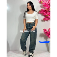 Fashion Баггі джинси іржавого кольору 26-31 7319-2