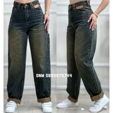 Fashion Баггі джинси іржавого кольору 26-31 8803-1