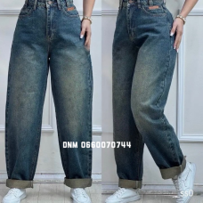 Fashion Баггі джинси іржавого кольору 26-31 8803