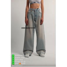 i8 denim  Wide leg джинси брудного кольору 25-30 0011