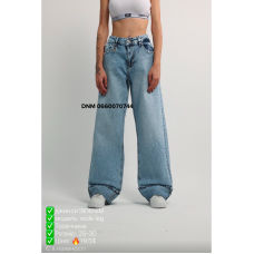 i8 denim  Wide leg джинси синього кольору 25-30 0005