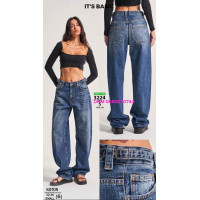 It’s basic  Wide leg джинси синього кольору широкі 32-36 3224