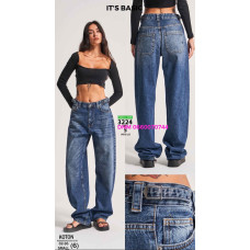 It’s basic  Wide leg джинси синього кольору широкі 32-36 3224