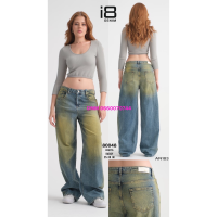 i8 denim  Баггі джинси іржавого кольору 25-30 80048