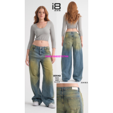 i8 denim  Баггі джинси іржавого кольору 25-30 80048