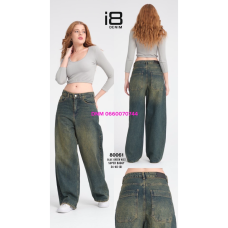 i8 denim  Баггі джинси іржавого кольору 25-30 80061