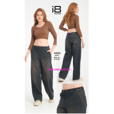 i8 denim  Wide leg джинси іржавого кольору широкі 25-30 52035