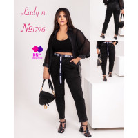 Lady N  Мом джинси сірого кольору Mom fit 28-33 1796