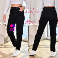 Lady N  Мом джинси чорного кольору Mom fit 28-33 100