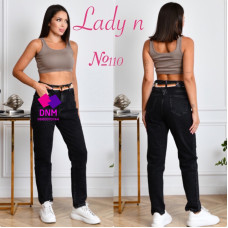 Lady N  Мом джинси сірого кольору Mom fit 28-33 110