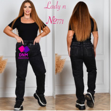 Lady N  Мом джинси сірого кольору Mom fit 30-36 771