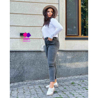 Lady N  Мом джинси сірого кольору Mom fit 31-38 4199-1