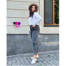 Lady N  Мом джинси сірого кольору Mom fit 31-38 4199-1
