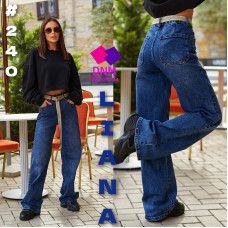 Liana  Палаццо джинси синього кольору Palazzo fit 25-30 240