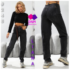 Liana  Мом джинси синього кольору Mom fit 25-30 248