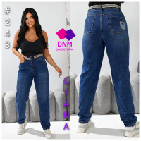 Liana  Мом джинси синього кольору Mom fit 28-33 243
