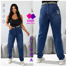 Liana  Мом джинси синього кольору Mom fit 28-33 243