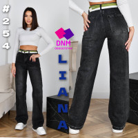Liana  Палаццо джинси сірого кольору Palazzo fit 25-30 254