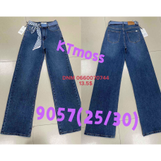 Kt moss Wide leg джинси синього кольору широкі 25-30 9057