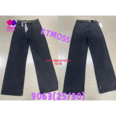 Kt moss Wide leg джинси сірого кольору широкі 25-30 9063