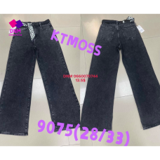 Kt moss Wide leg джинси сірого кольору широкі 28-33 9075