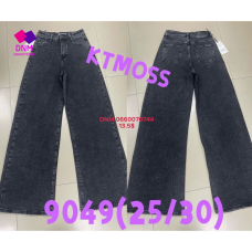 Kt moss Wide leg джинси сірого кольору широкі 25-30 9049