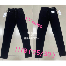 Kt moss Американка скіні джинси чорного кольору Skinny 25-30 1118