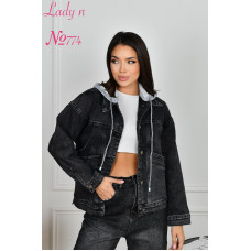Lady N  Куртка джинсова сірого кольору Xs-xxl 774
