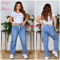 Lady N  Мом джинси блакитного кольору Mom fit 30-36 155-1