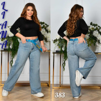 Liana  Палаццо джинси іржавий кольору Palazzo 28-33 383