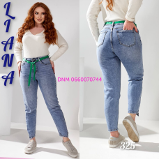 Liana  Мом джинси синього кольору 28-33 325