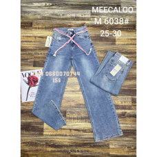 Meecaloo Wide leg джинси іржавого кольору широкі 25-30 6038