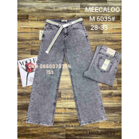 Meecaloo Wide leg джинси сірого кольору широкі 28-33 6035