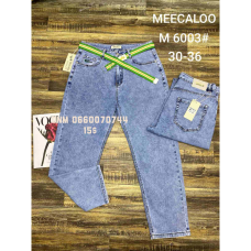 Meecaloo Мом релакс блакитного кольору стрейч весна 30-36 6003