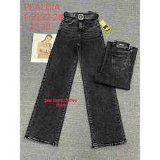 PDA Pealdia  Wide leg джинси сірого кольору широкі 25-30 5232-2