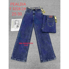 PDA Pealdia  Wide leg джинси синього кольору широкі 25-30 5228-2