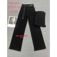 PDA Pealdia  Wide leg джинси чорного кольору широкі 25-30 5231-1