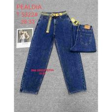 PDA Pealdia  Балони джинси синього кольору Balloon fit 28-33 5322
