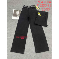 PDA Pealdia  Wide leg джинси чорного кольору широкі 25-30 5230-2