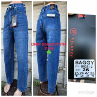 Relucky  Баггі джинси синього кольору Baggy 25-28 826-2