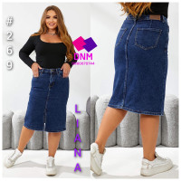 Liana  Спідниця джинсова синього кольору 31-38 269