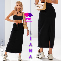 Liana  Спідниця джинсова чорного кольору 25-30 204